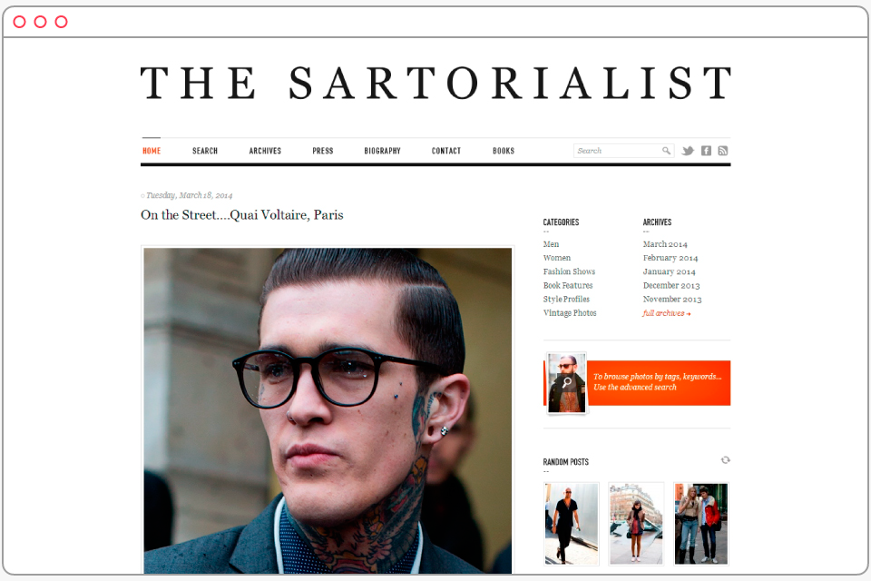 The Sartorialist