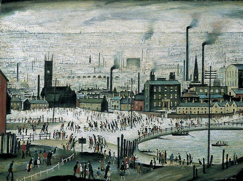 Lowry, Laurence Stephen, 1887-1976; An Industrial Town