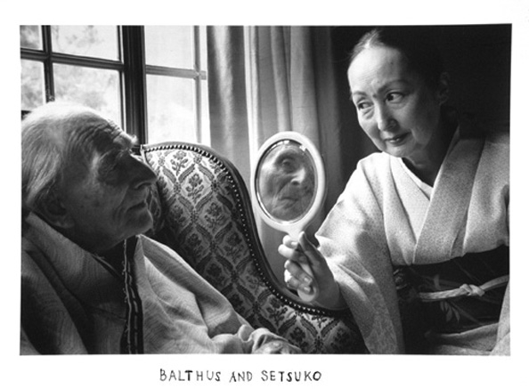 Balthus and Setsuko, 2000