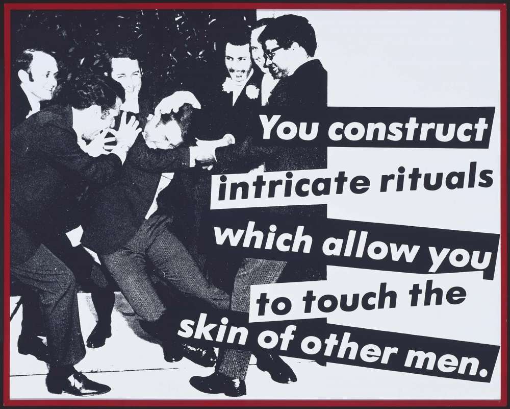 © Barbara Kruger. Courtesy- Mary Boone Gallery, New York.