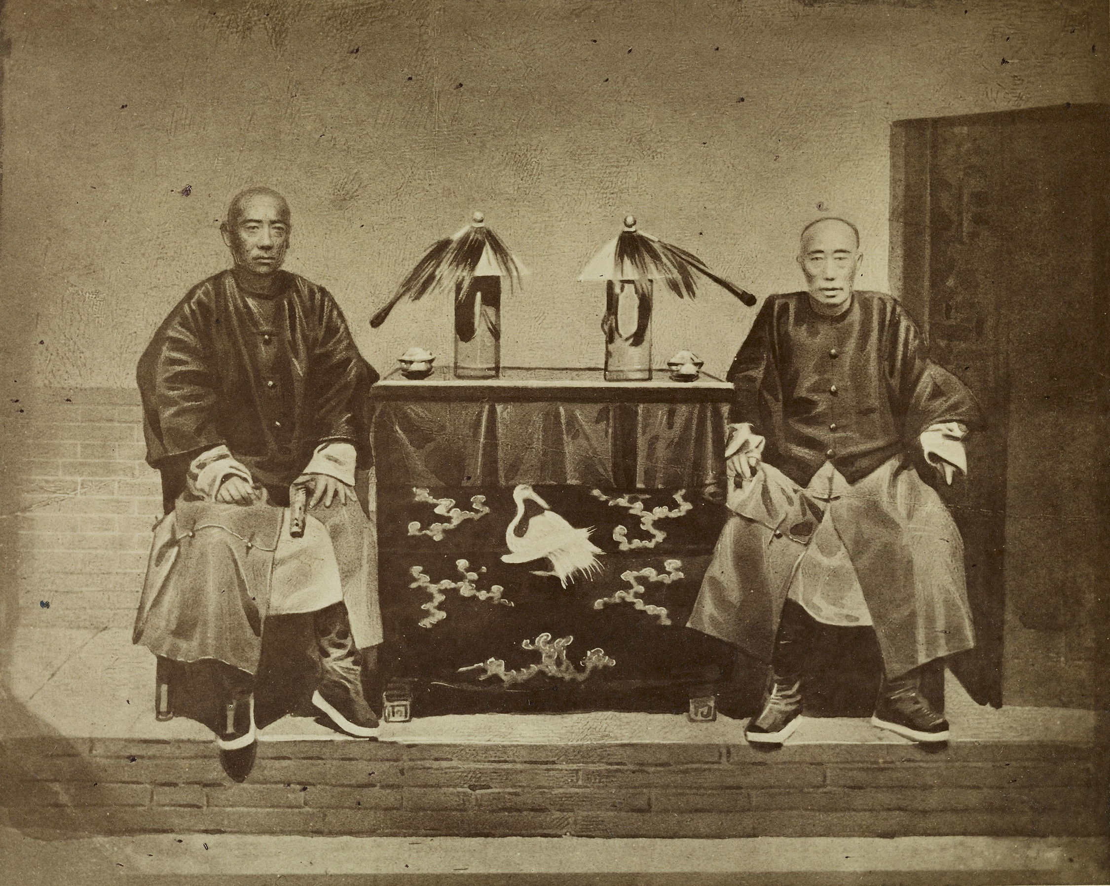 The Imperial Commissioners Kweilang and Hwarhana Lientsin, China