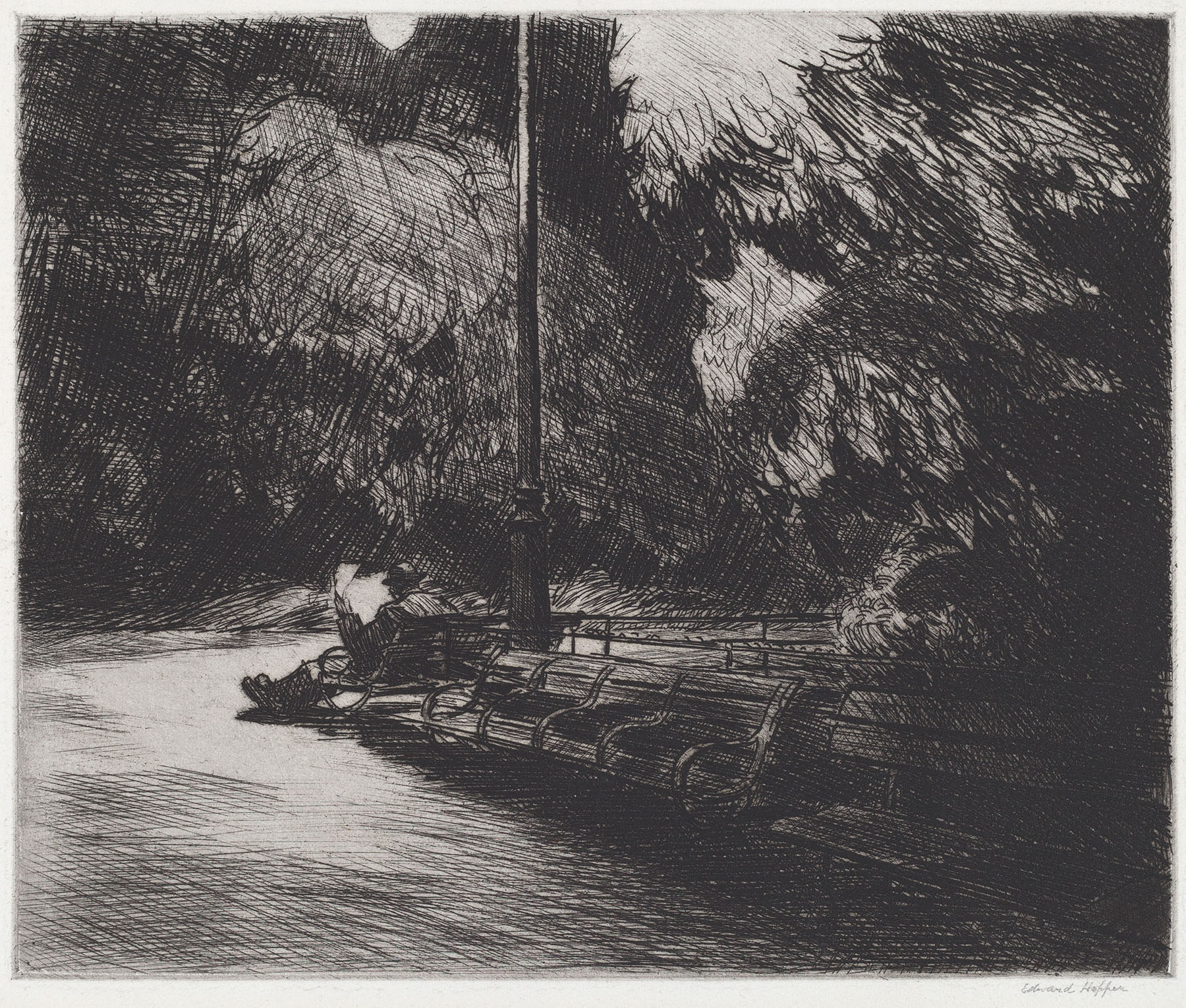 Edward_Hopper,_Night_in_the_Park,_ Rosenwald Collection 53