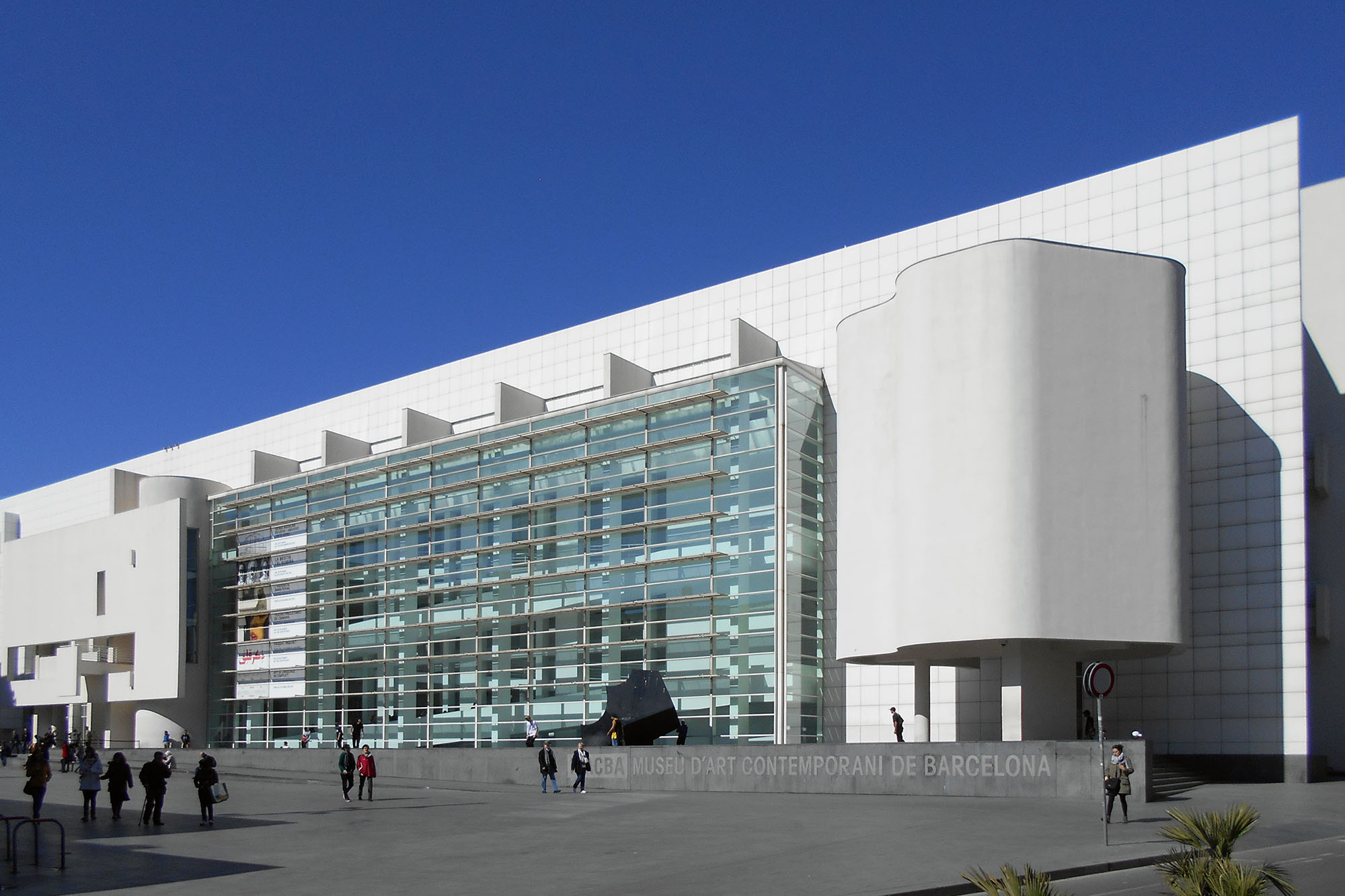 Richard Meier Ричард Мейер Музей современного искусства в Барселоне