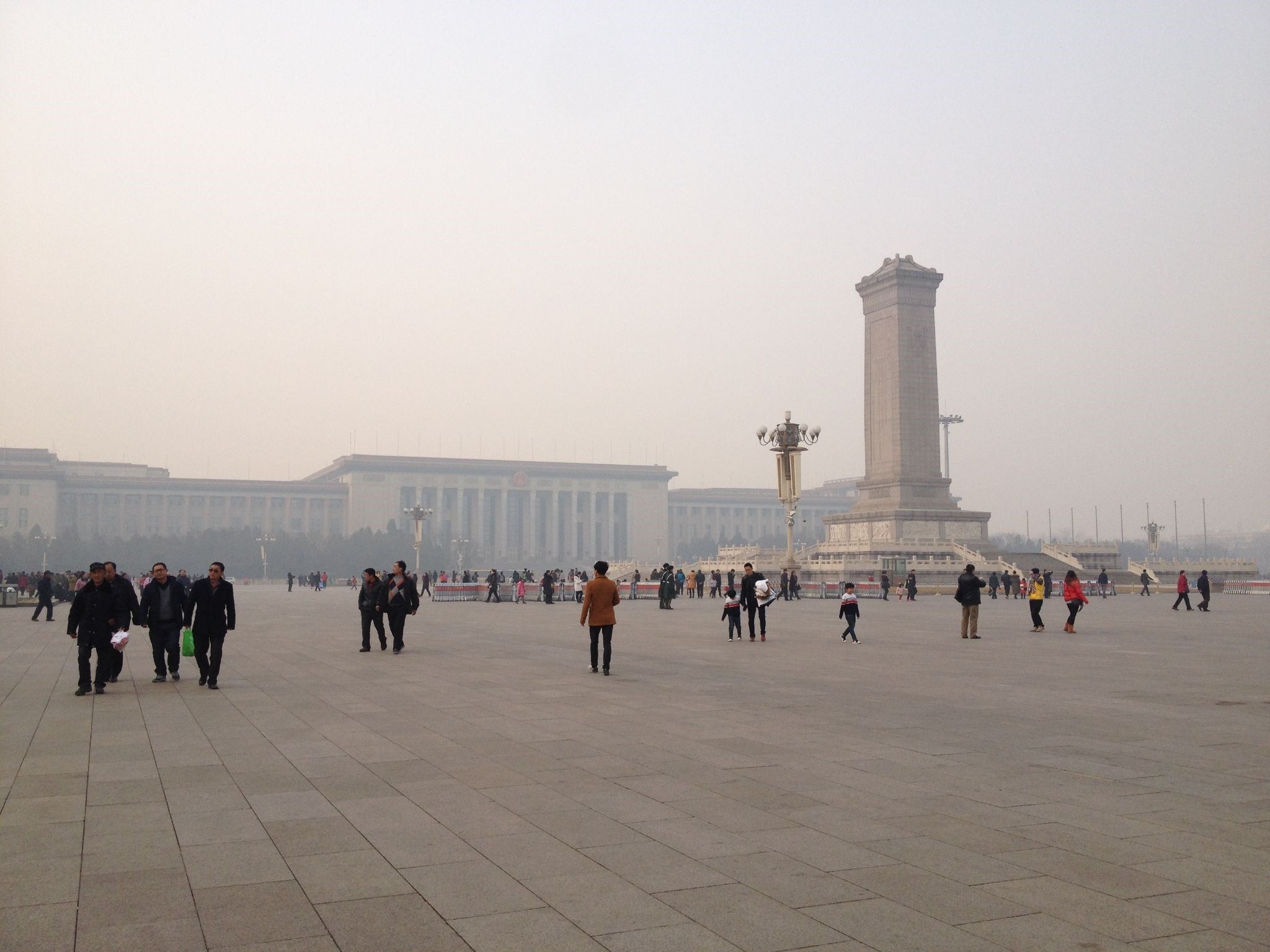 Площадь Тяньаньмэнь в Пекине Китай урбанизм