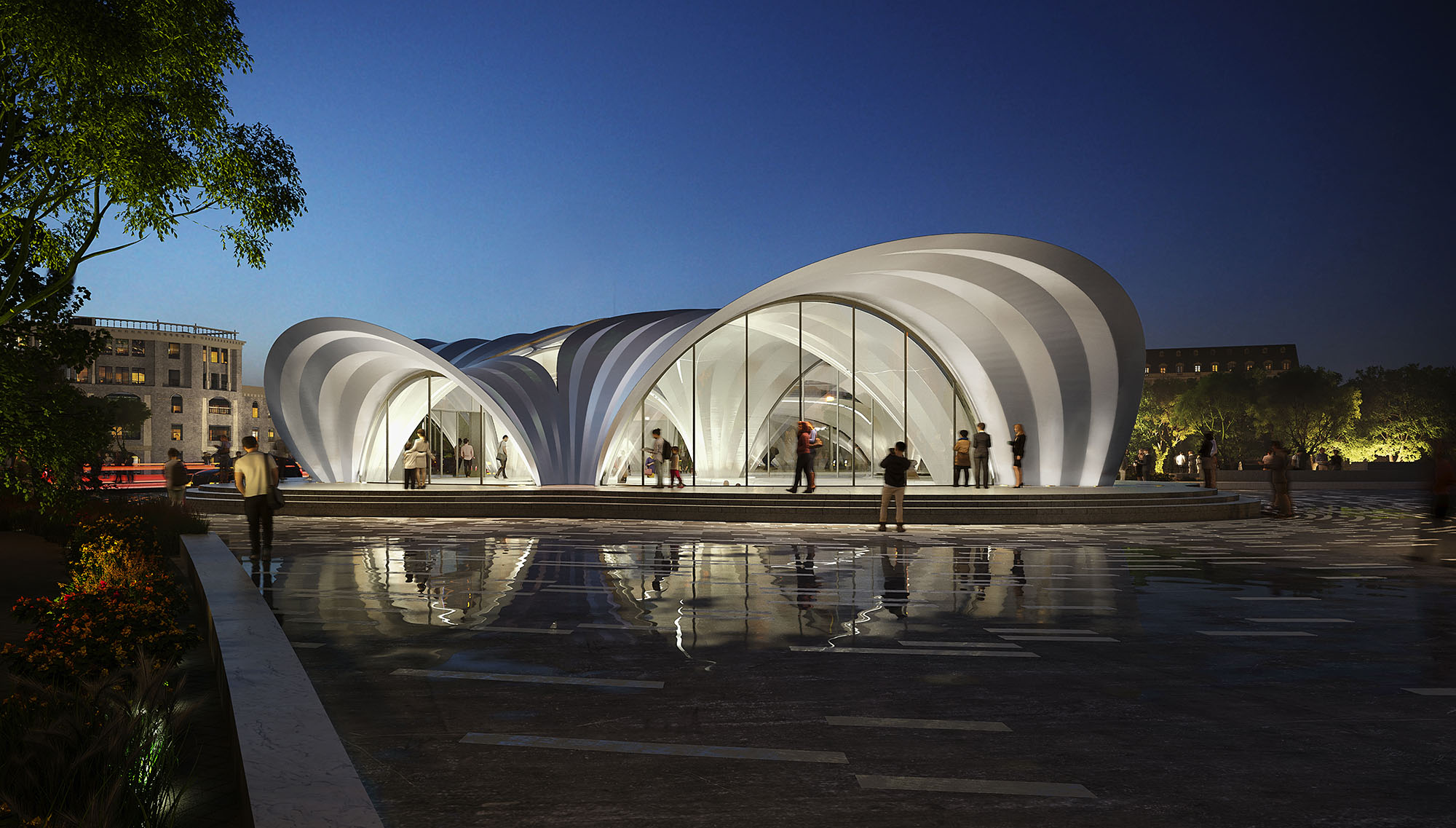 2_ZHA_Dnipro Metro Stations_Render by ATCHAIN