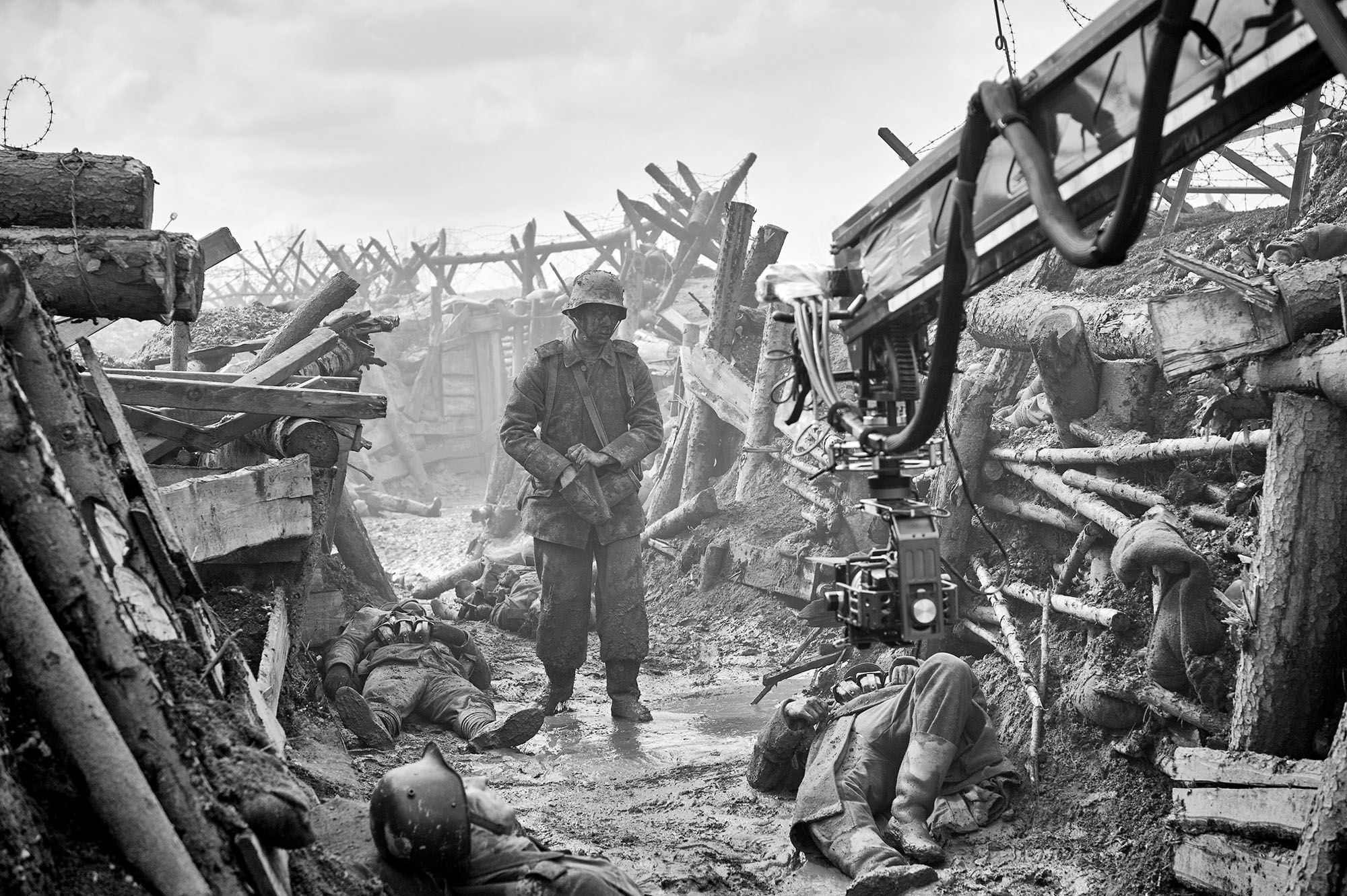 Знімальний майданчик фільму «На Західному фронті без змін». Фото: Netflix /Courtesy Everett Collection