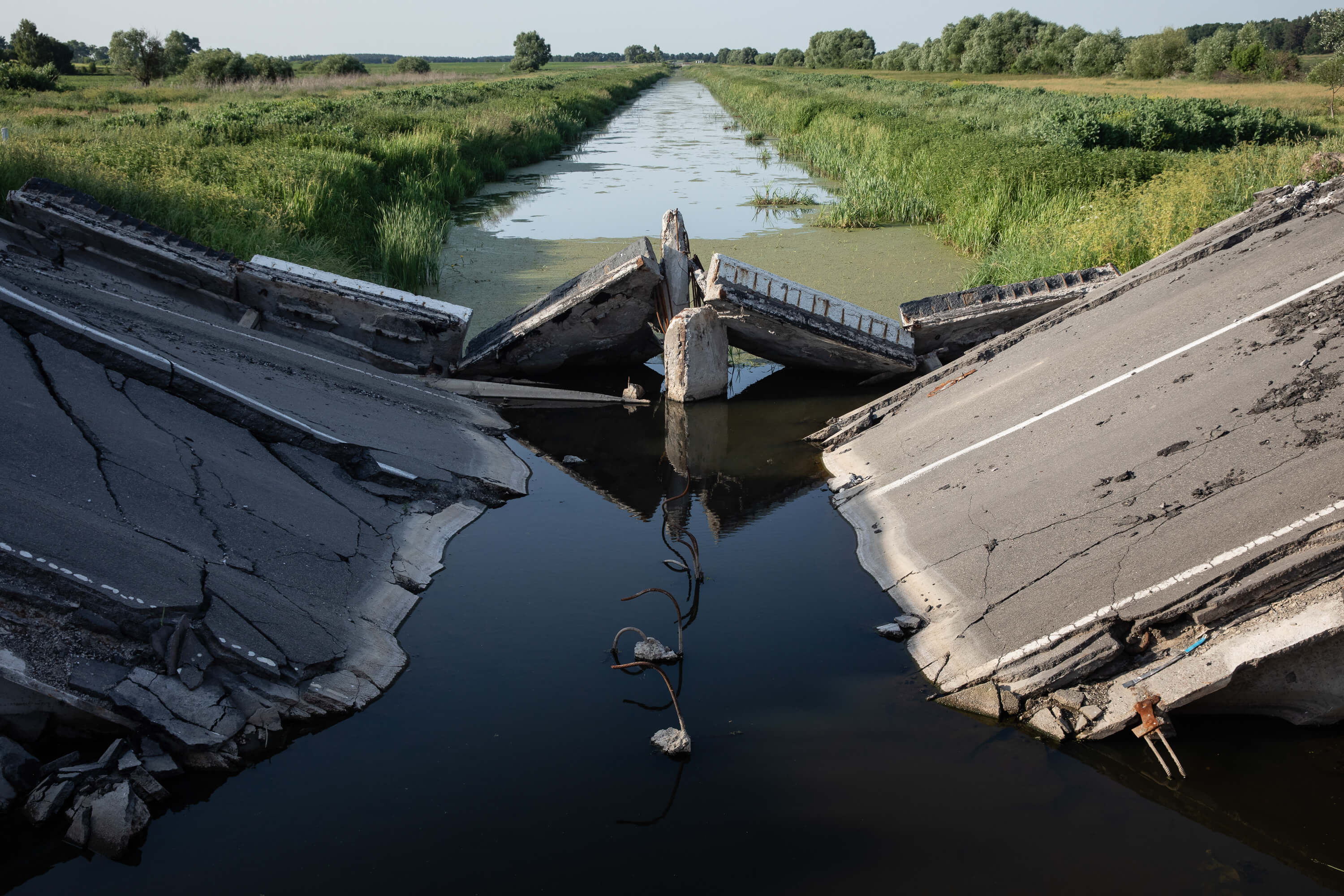 Село Лукашівка Чернігівської області, 2022 рік. Фото: Михайло Палінчак