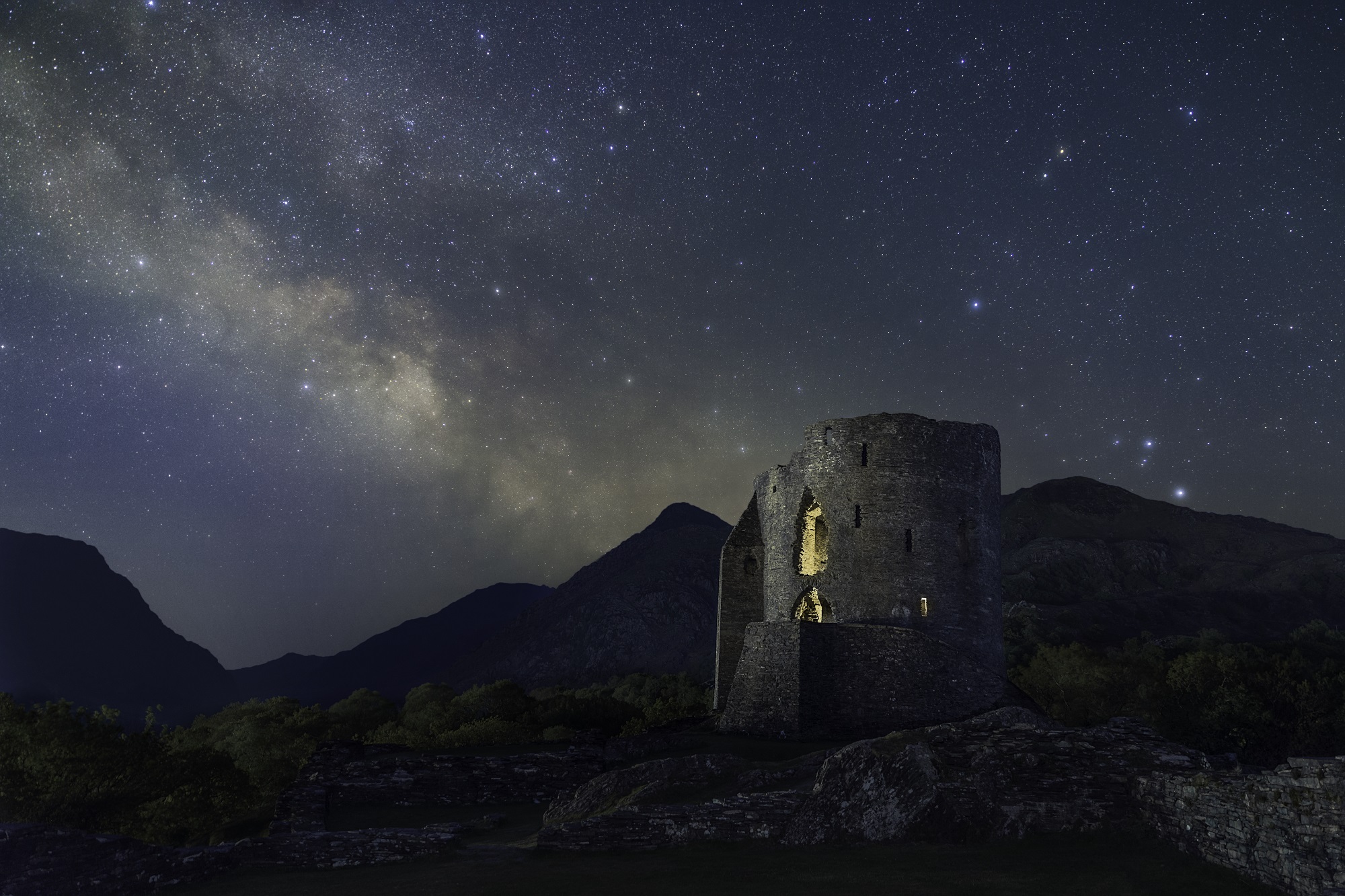 People and Space Dolbadarn Castle - Home of Welsh Princes