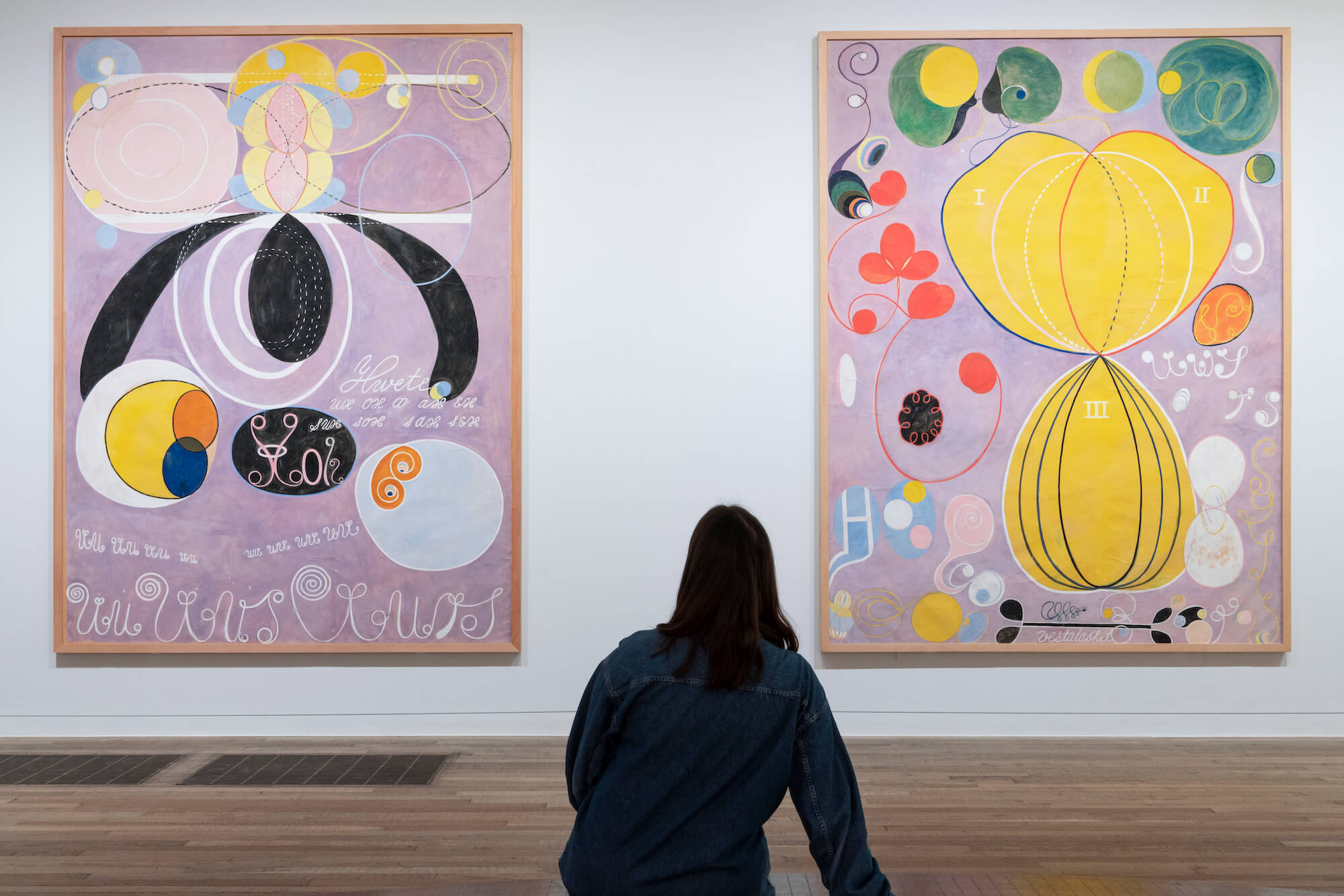 7.Hilma Af Klint and Piet Mondrian Installation View at Tate Modern 2023. Photo Tate (Jai Monaghan)